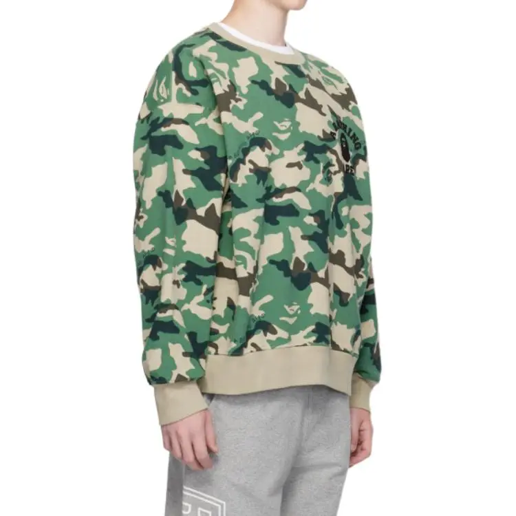 Bape Woodland Camo Loose Fit Crewneck-3