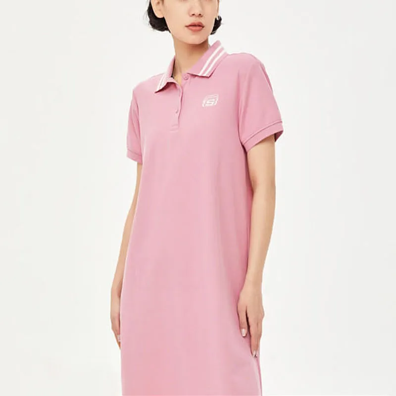 Skechers Colorful Short-Sleeved Dresses Women's-6