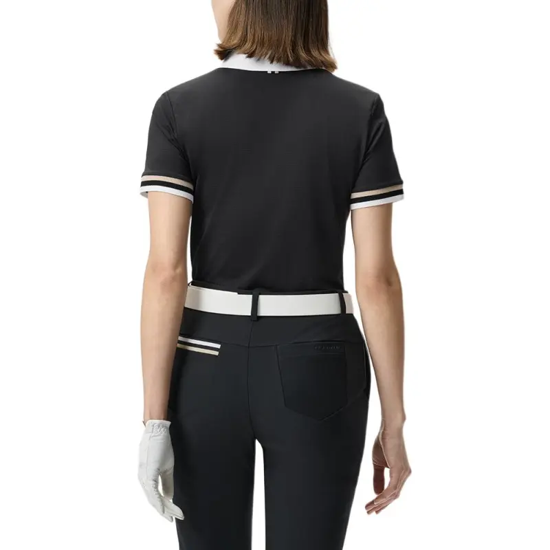 FILA Golf Series Polo Shirt Women's Pitch Black-4