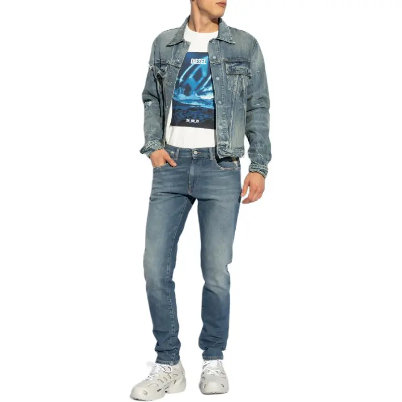 DIESEL 2019 D Strukt Straight Leg Jeans-1