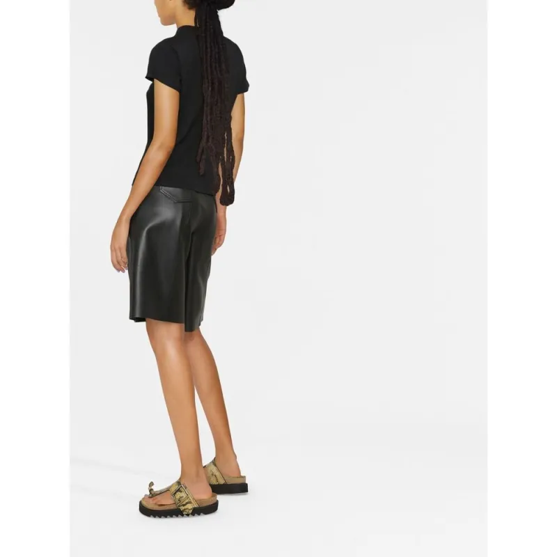 MM6 Maison Margiela FW22 T Shirt Women's Black-3