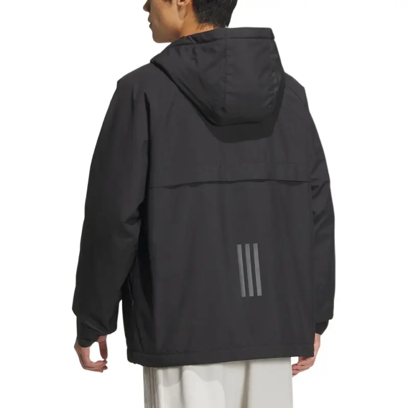 Adidas Jackets Coats Men's Black-3