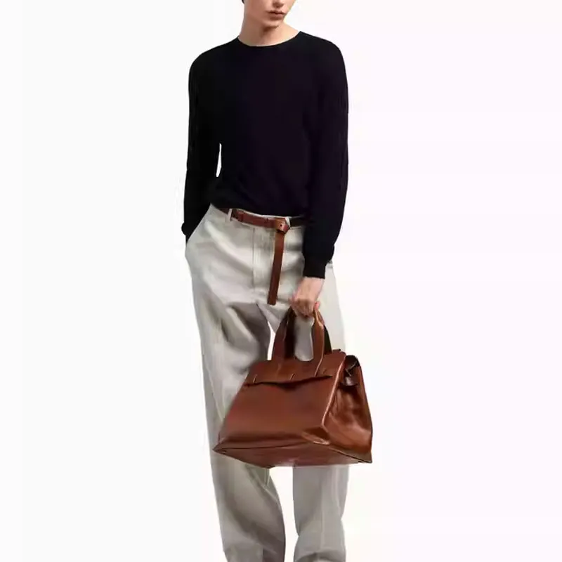 EMPORIO ARMANI Jumper In A Half Fisherman's Rib Knit-2