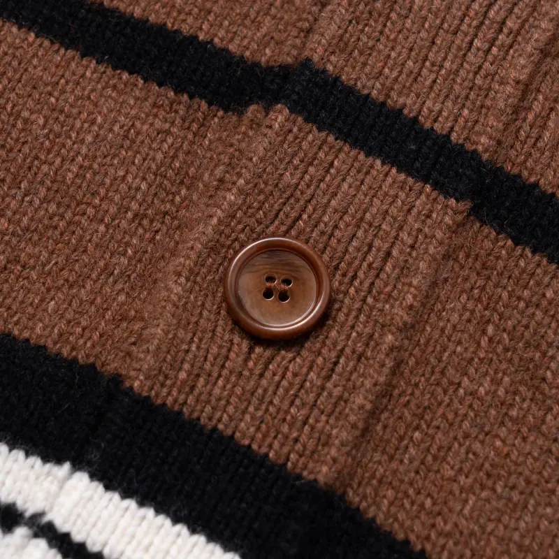 Burberry Long Sleeve Striped Cardigan-5