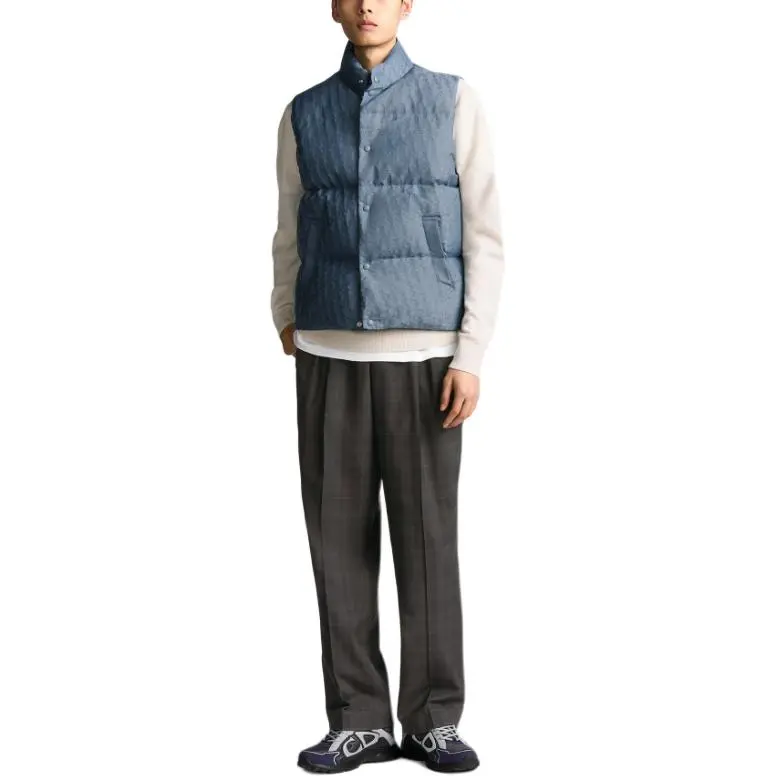 DIOR Vests Men Blue-2