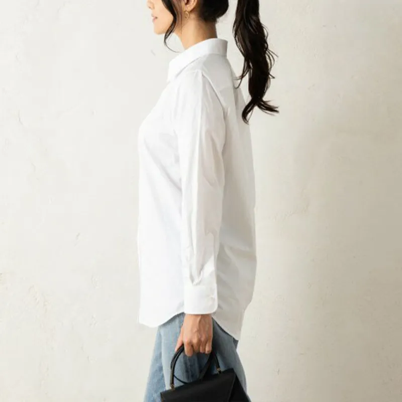 CELINE Collared Long Sleeve Shirt-4