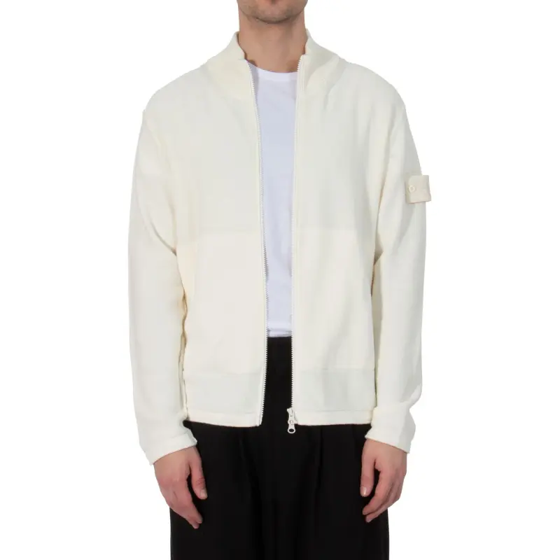 STONE ISLAND Compass motif Zip up Cardigan-2