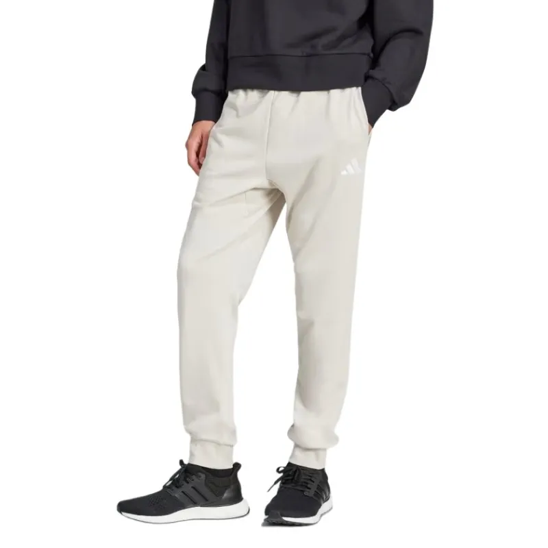 Adidas ESSENTIALSSportswear FW24 Cozy French Terry Joggers Athletic Trousers Men's Marvelous Aluminum Oxide/White-1