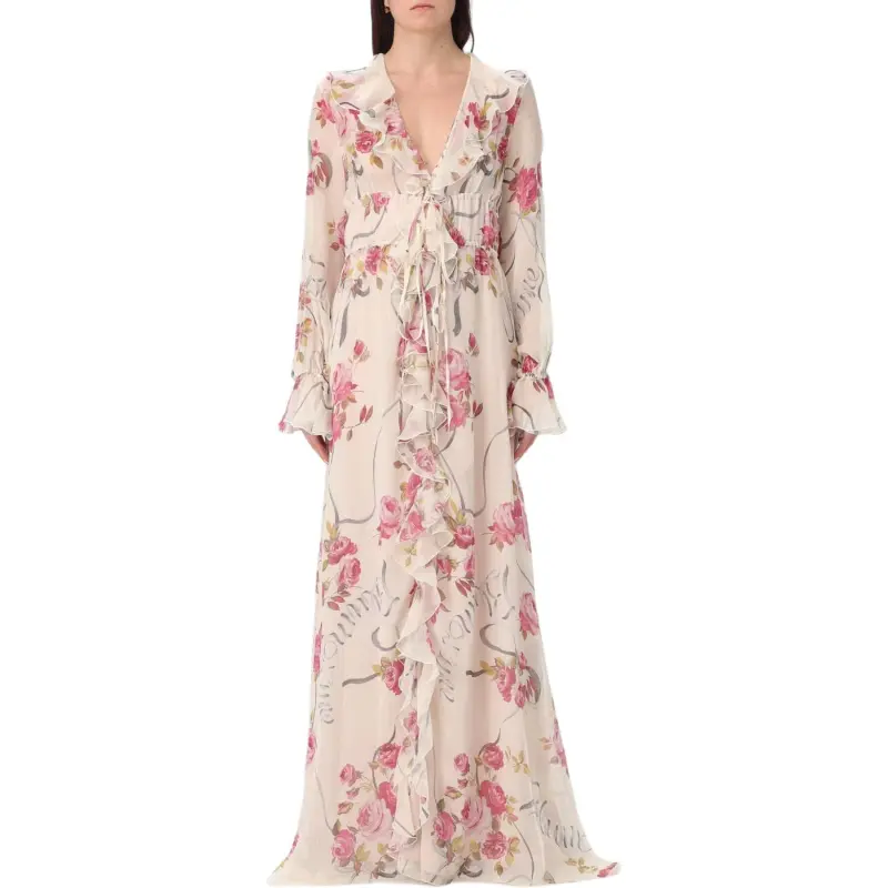 Blumarine Floral print Maxi Dress-1