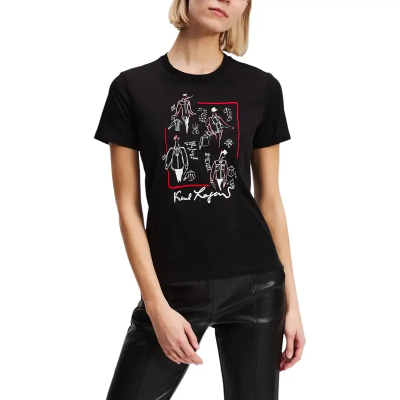 KARL LAGERFELD / Karl Lagerfeld Jeans Karl Series T shirt-2
