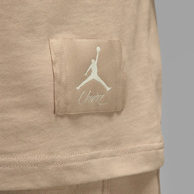 Jordan x Union T Shirt Asia Version Men's Ecru-4