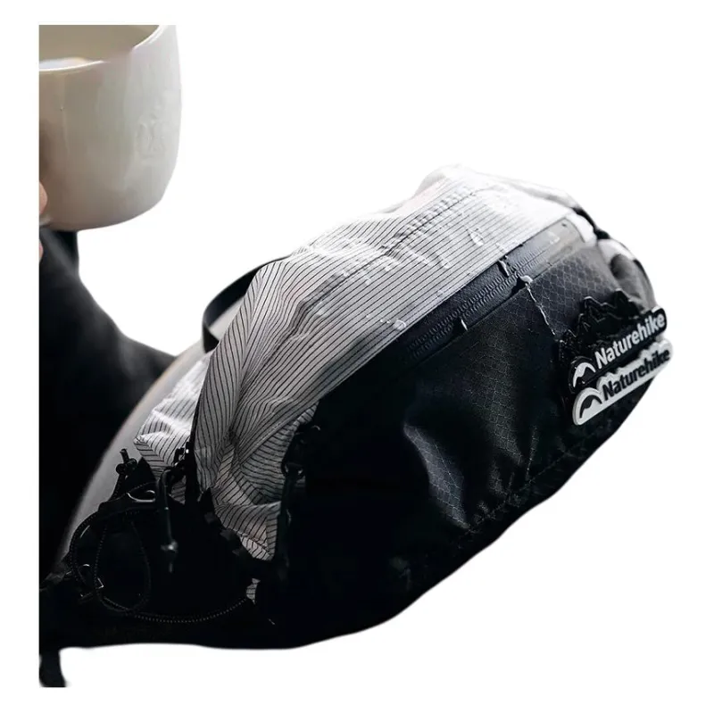 NATUREHIKE Polyamide Sling Bag, Fanny Pack, Crossbody Bag Regular Unisex Moonlit White-1