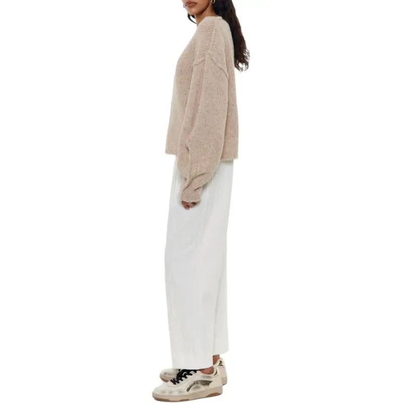 Bimba Y Lola Pleated Tapered Trousers-3