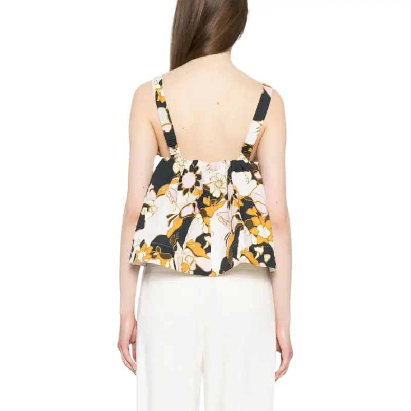 Zimmermann Maxine Cropped Top-2