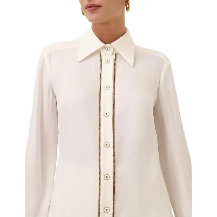 Zimmermann FW24 Shirt Women's Cream White-5