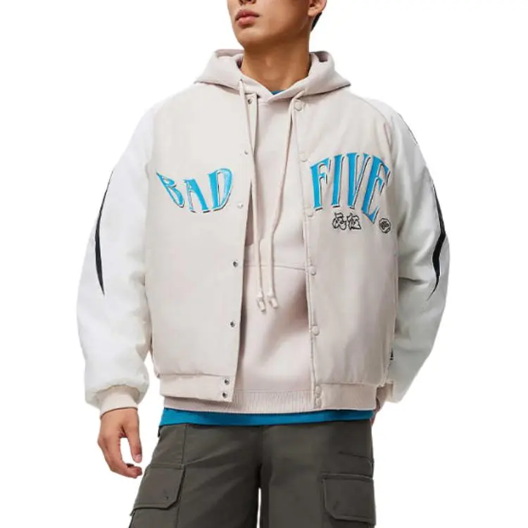 LiNing Badfive Jackets Coats Men's Grit Ash-2