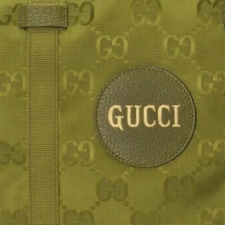 GUCCI Off The Grid Nylon One Shoulder Crossbody Portable Travel Bag Men's Green-8