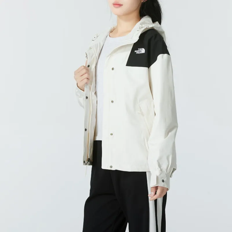 THE NORTH FACE City Outdoor Collection Windbreaker Jackets Women's Dune White-3