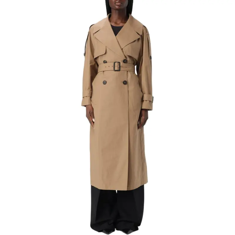 MaxMara Otello Double Breasted Belted Coat-4