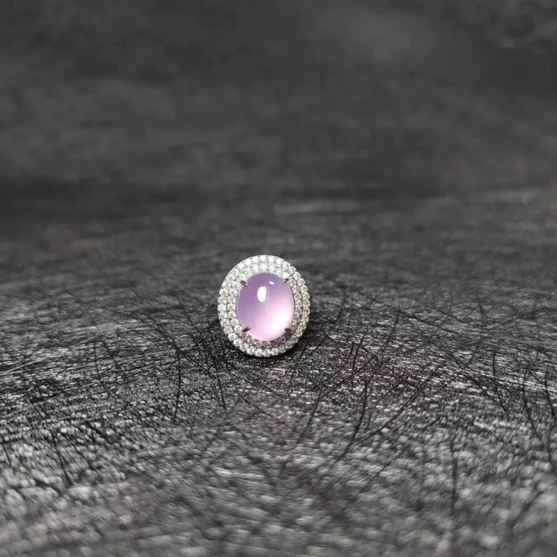 JUNWEN Chalcedony Rings Women's-2