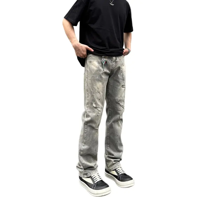 NHZN Jeans Unisex Light Blue-3