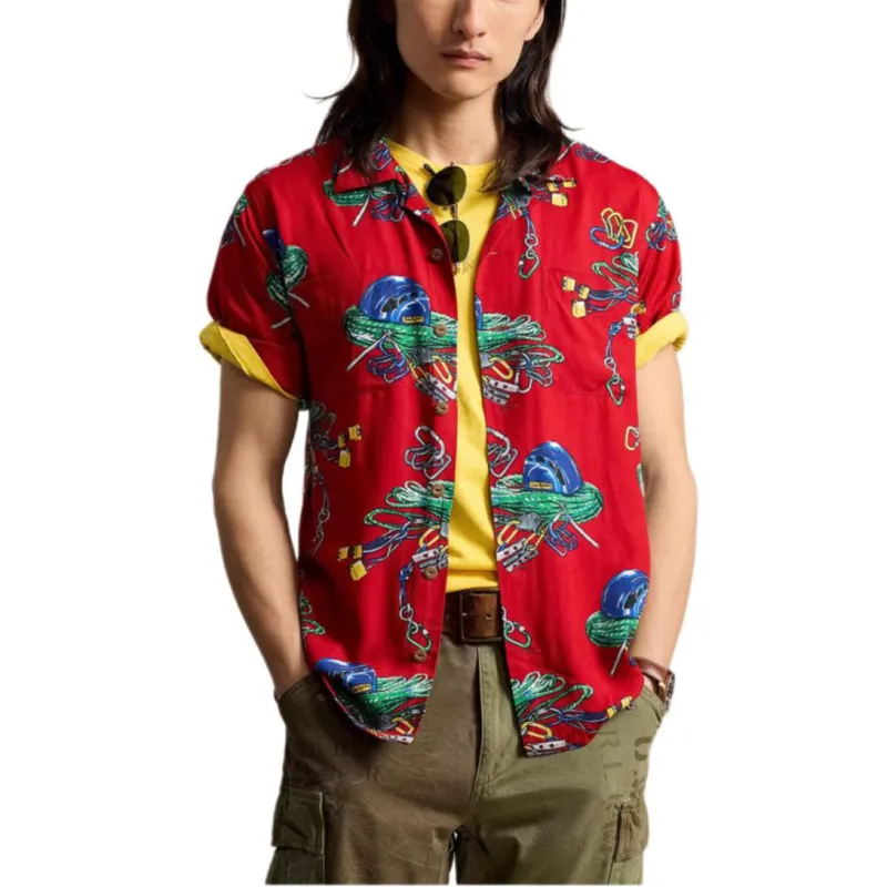 Polo Ralph Lauren Rope Printed Short Sleeved Shirt-3