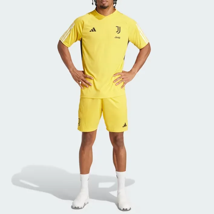 Adidas Juventus Tiro 23 Training Jersey Soccer Jerseys Men's Yellow-4