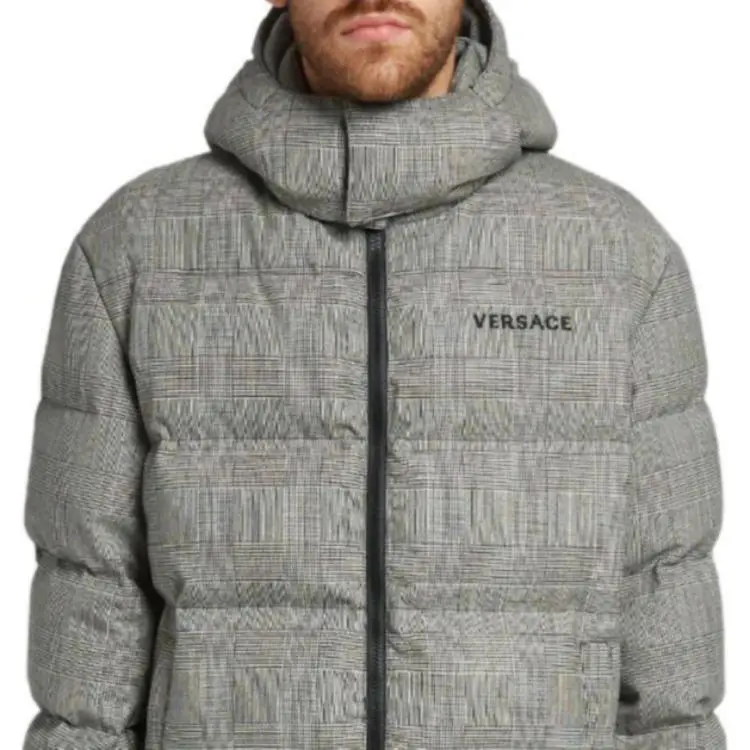 VERSACE Jackets Men Gray-1