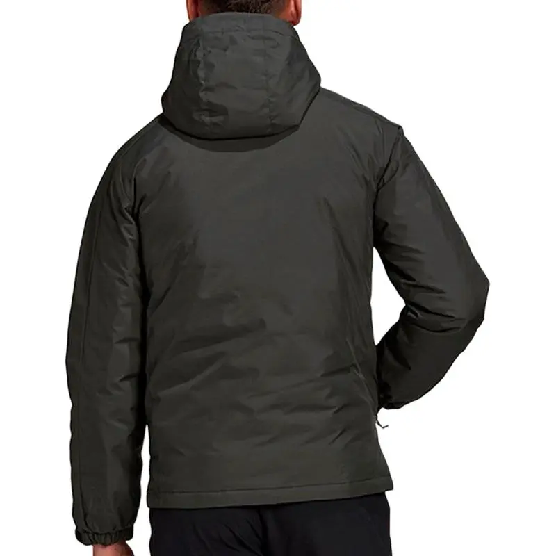 Adidas Down Jackets Men Dark Gray-4