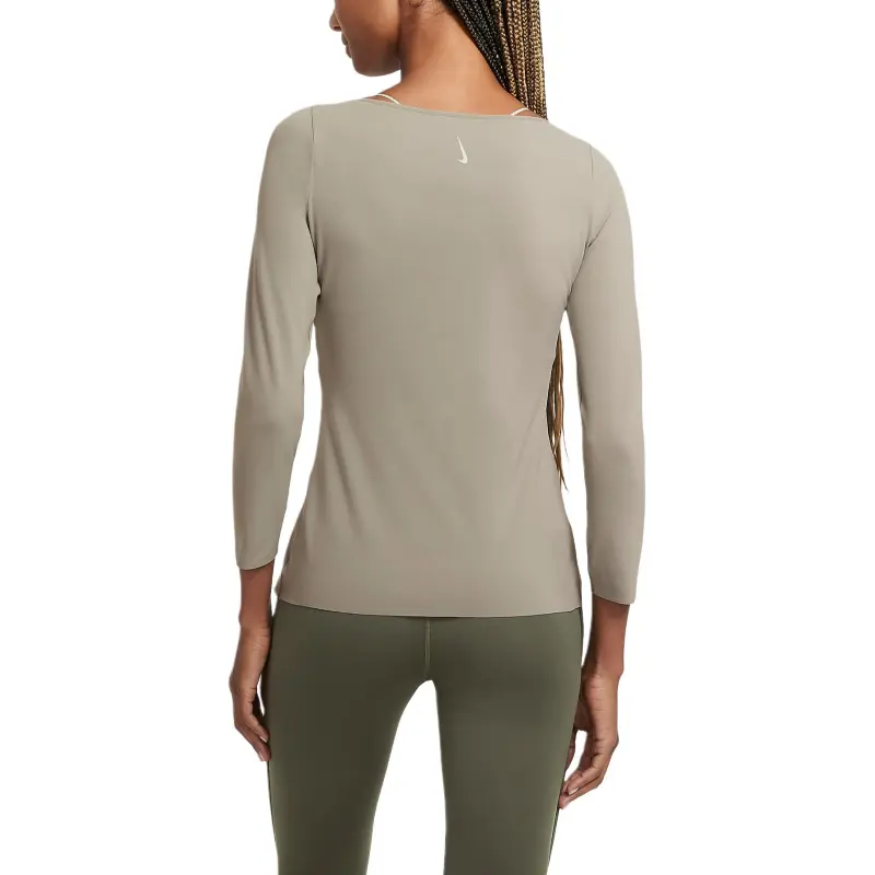 Nike Yoga Luxe Regular T-Shirt Women's Light Army Green-1