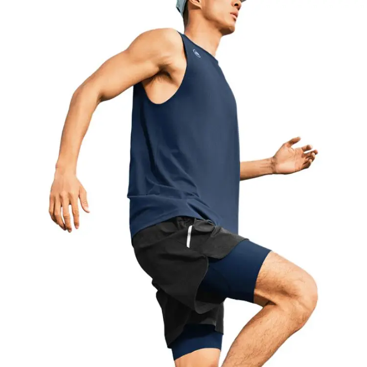 Skechers SS25 Tank Tops Men's Deep Sea Blue 0079-4