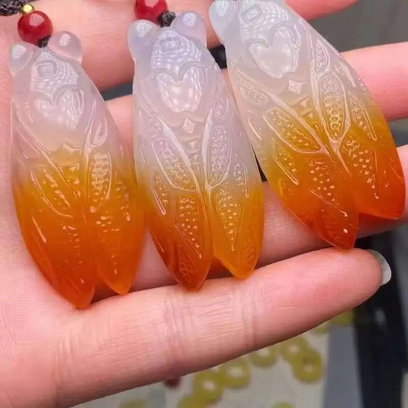 JUNWEN Jade Necklaces Unisex-5