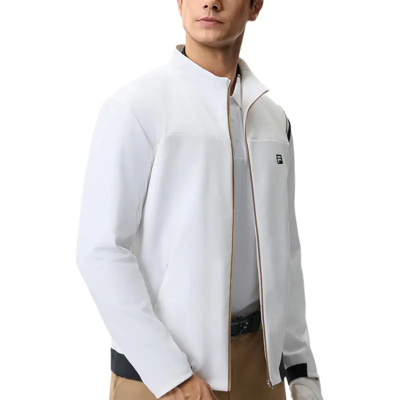 FILA Golf Series Jackets Coats Men's White-5