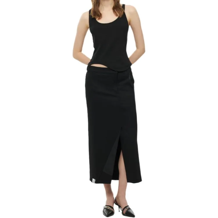 ADER ERROR Casual Long Skirt Women's Black-2