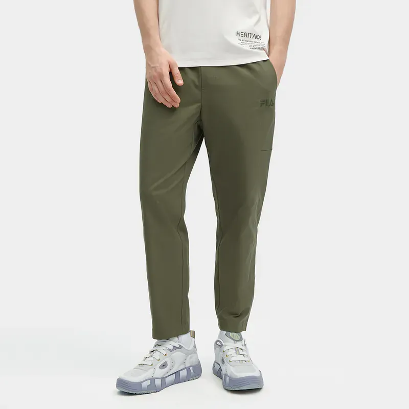FILA Casual Pants Men's Banana Coffee-2