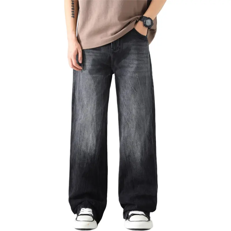 FCMM Jeans Unisex Black Gray-2