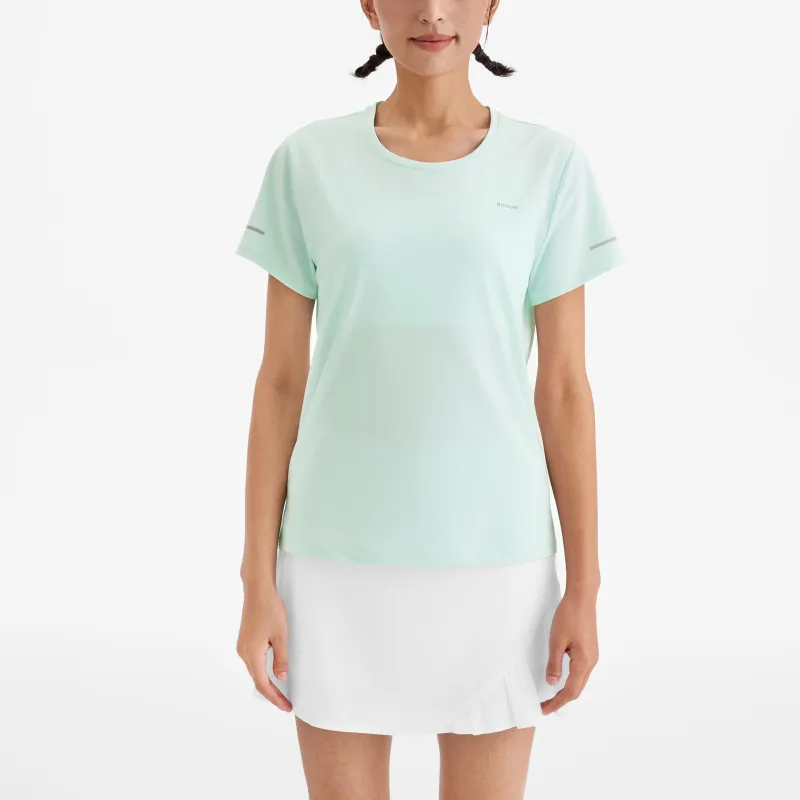 DECATHLON 500 Series Regular T Shirt Women's Light Jade Stone Color-2