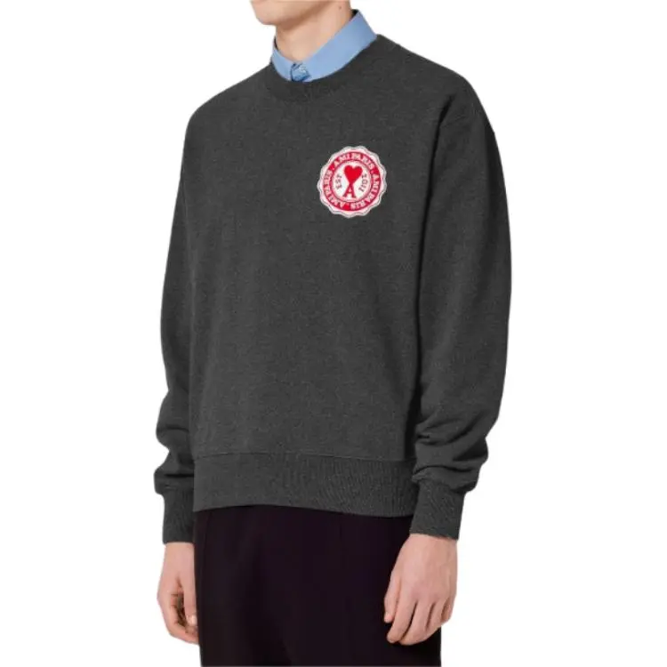 AMIPARIS France Patch Sweatshirt-4