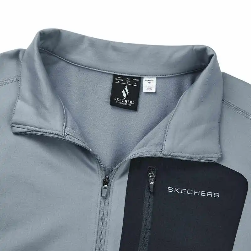 Skechers Sweatshirt Men's Trade Wind Gray-3