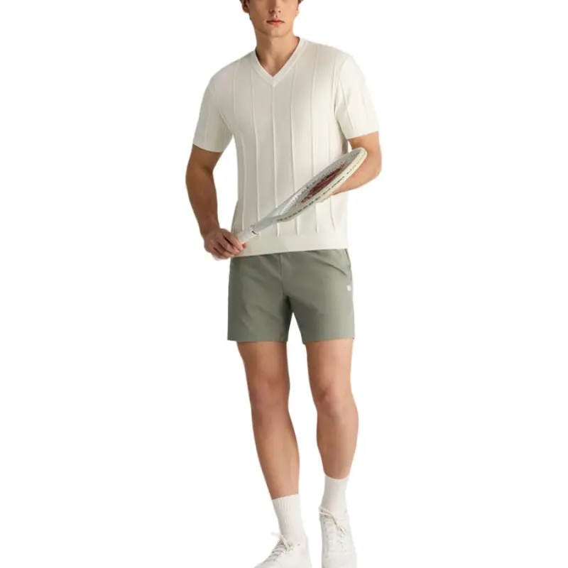Wilson T Shirts Men Tofu Gray-3