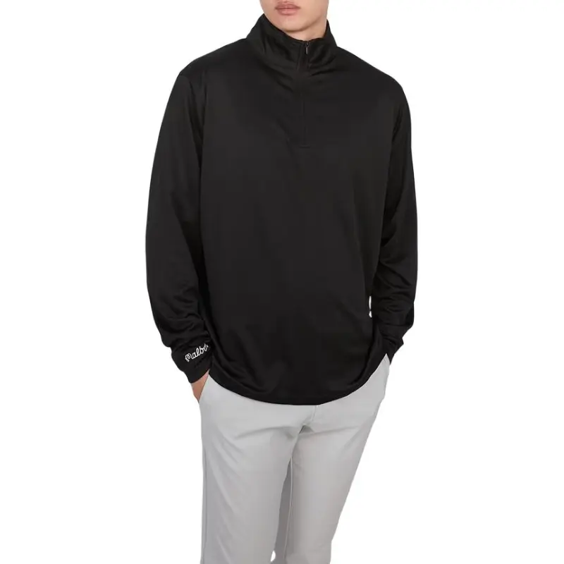 Malbon Golf T Shirt Men's Black-3