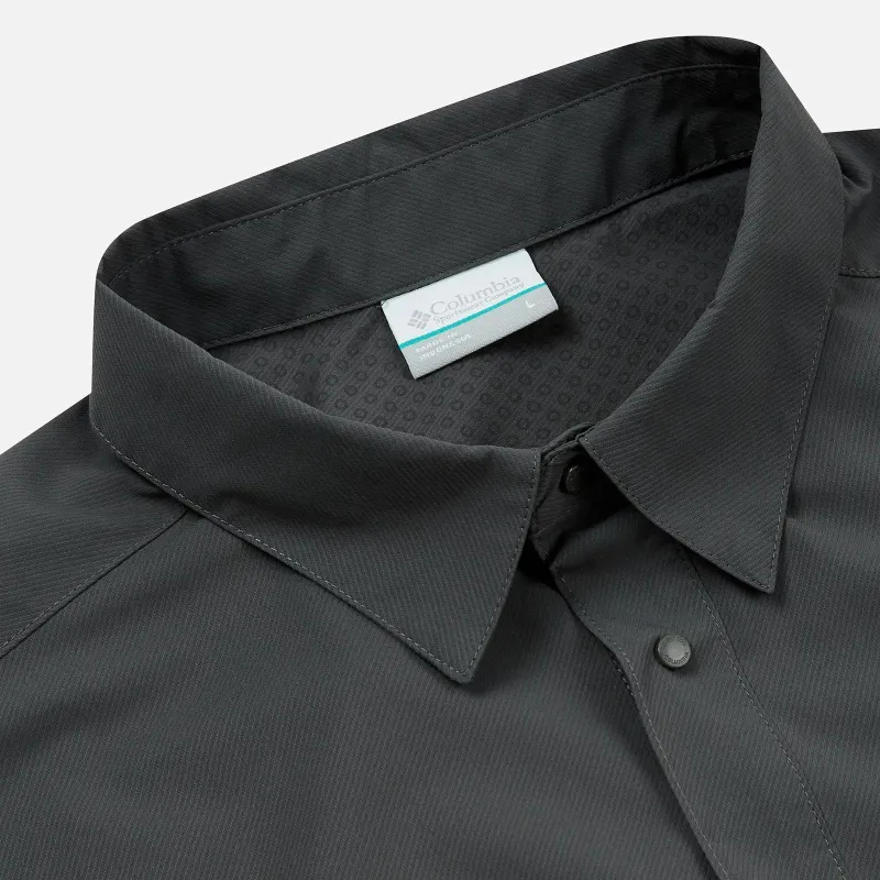 Columbia Glacial Vista Shirt Men's Dark Gray-2
