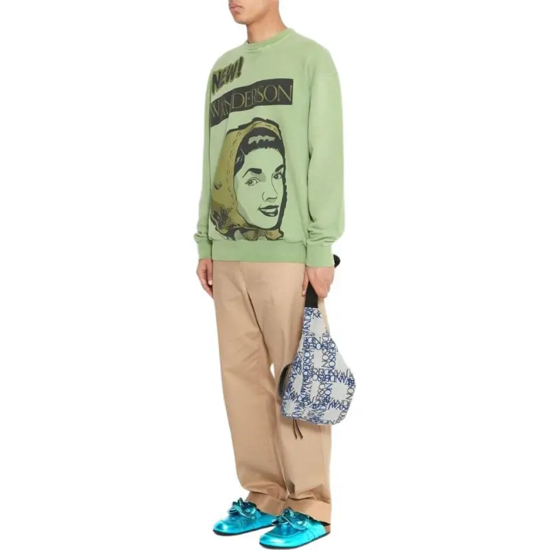 JW Anderson Turn Up Cuffs Chino Pants-3