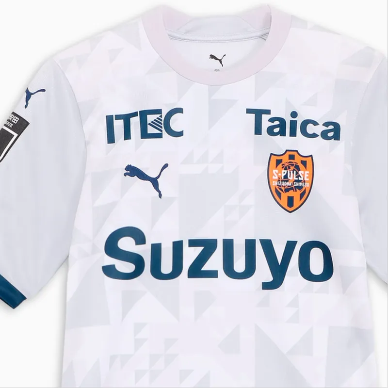 PUMA Shimizu S Pulse 1st Game Soccer Jersey Men's White-2