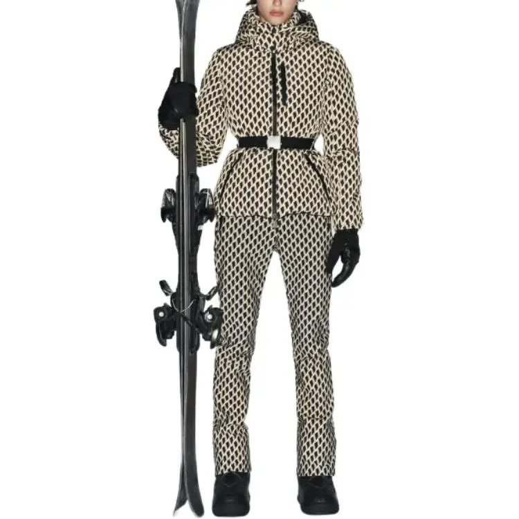 ZARA SKI Skiing Series Ski Pants Women's Khaki-2