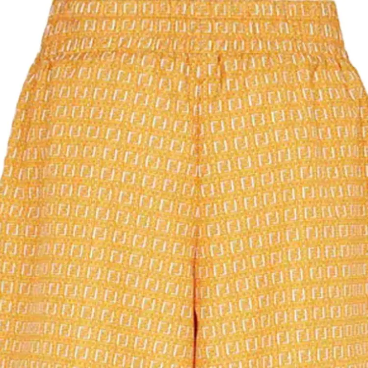 FENDI Casual Shorts Women's Orange-4