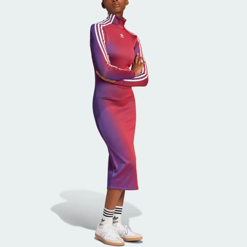 Adidas Originals Rasant Rib Long Sleeve Dress-1