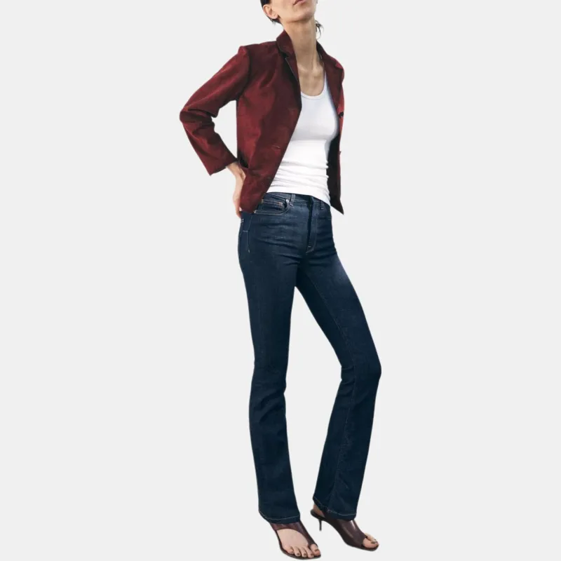 ZARA ZW Series Jeans Women's Dark Blue-2