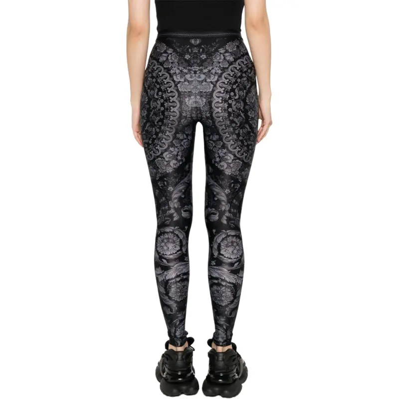 VERSACE Barocco-print Leggings-2