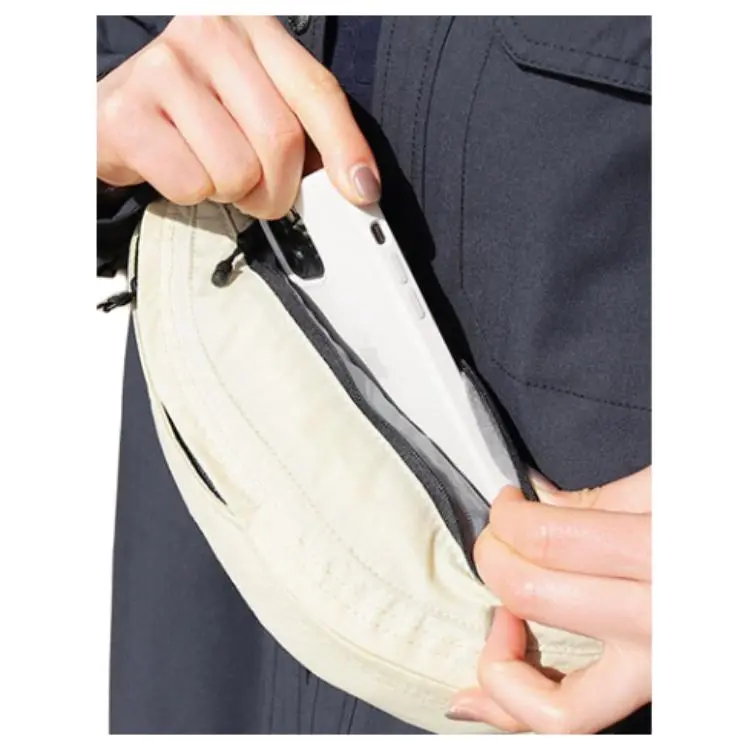 THE NORTH FACE Recycled Nylon Fanny Pack Regular Unisex Light Umber-4